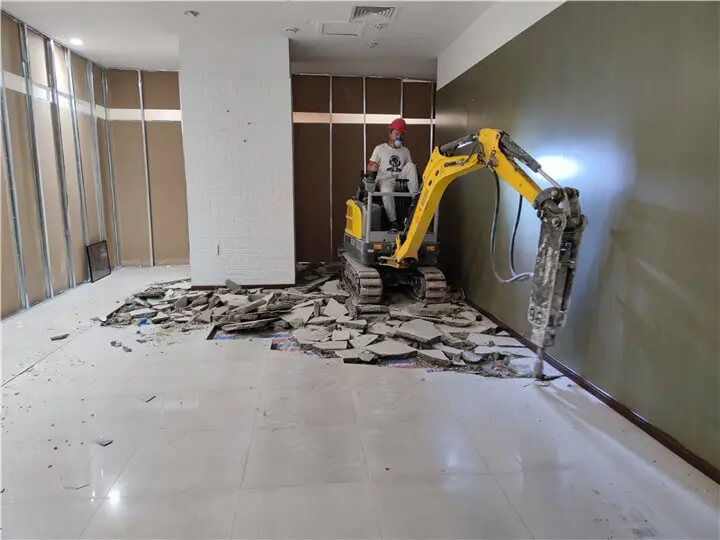 常熟室内小挖机租赁